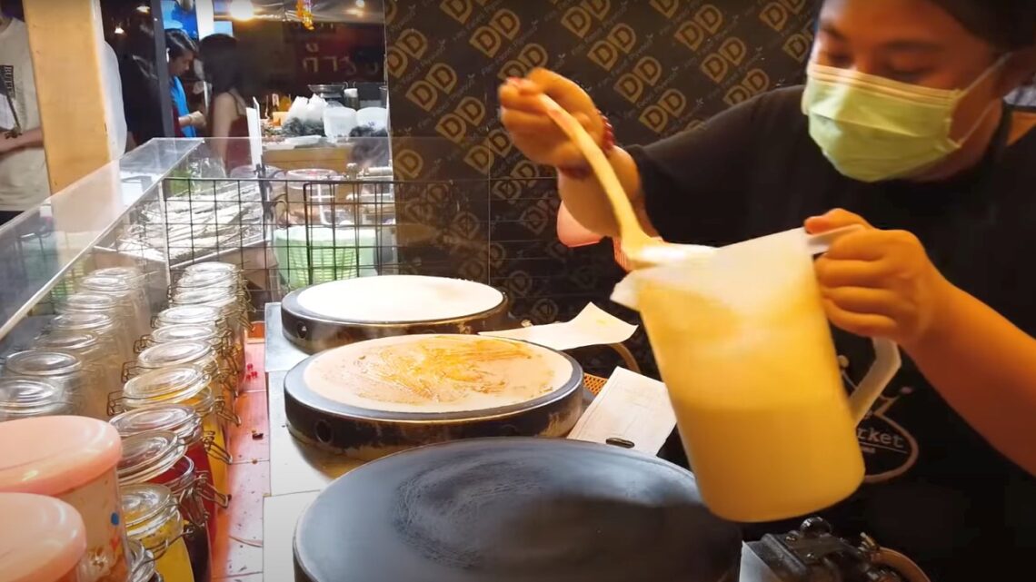 Tajskie naleśniki. The best of street food