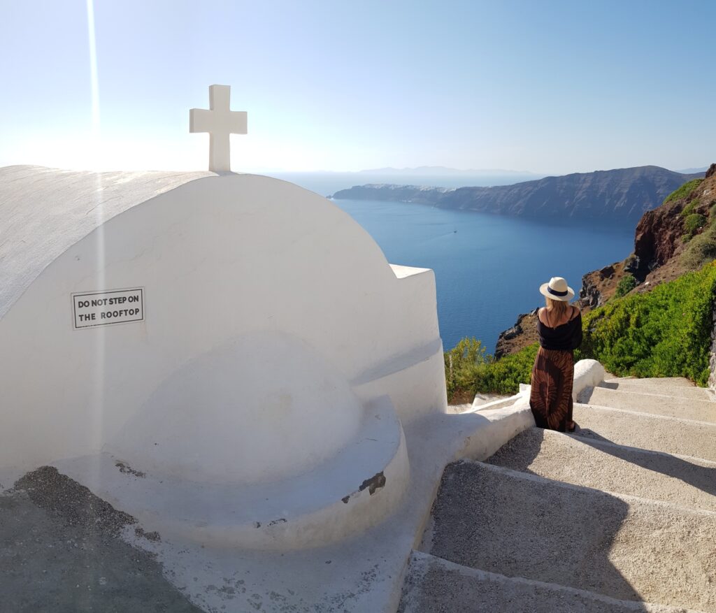 Imerovigli - Santorini | Świat na Cztery Stopy